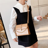 small square shoulder bag