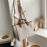commuter canvas shoulder bag