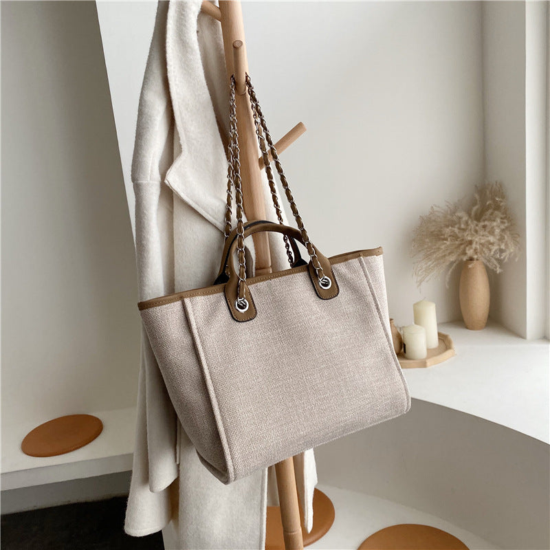 commuter canvas shoulder bag