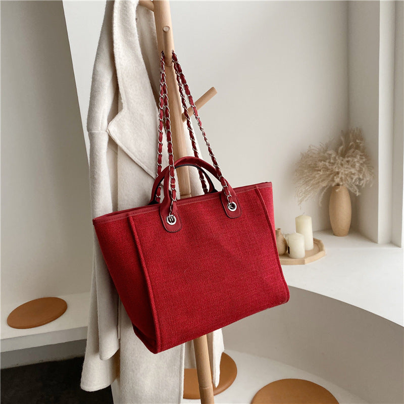 commuter canvas shoulder bag