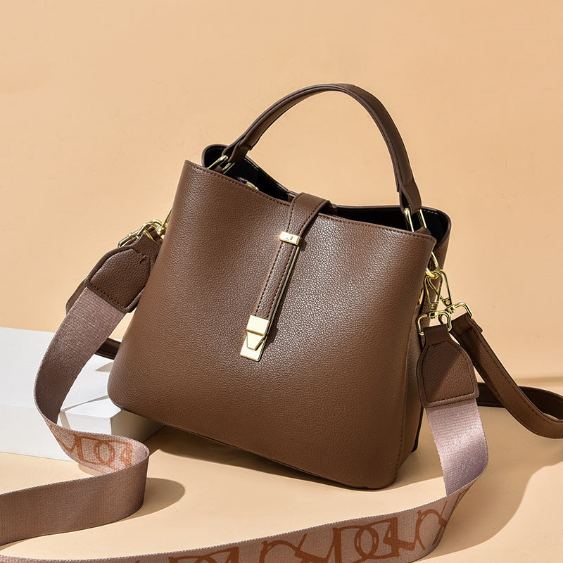 women's bucket shoulder messenger bag