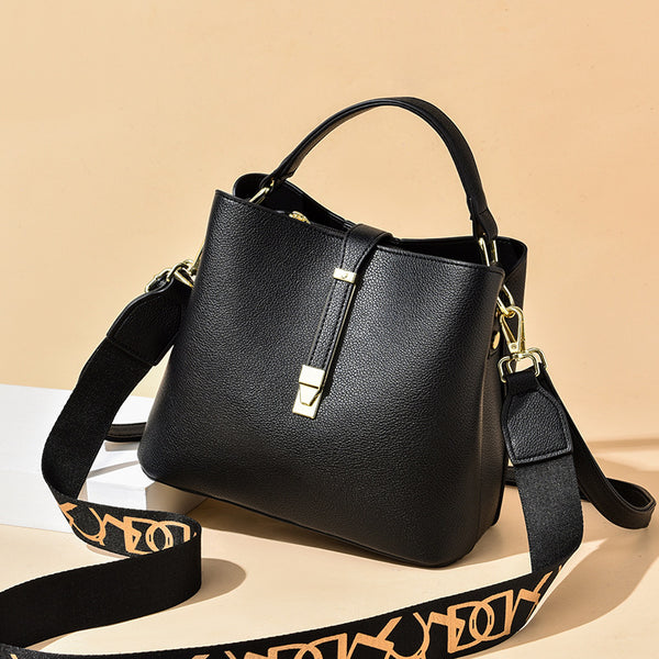 women's bucket shoulder messenger bag
