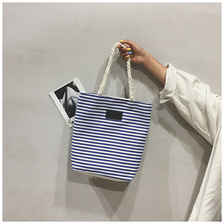 casual summer beach tote bag