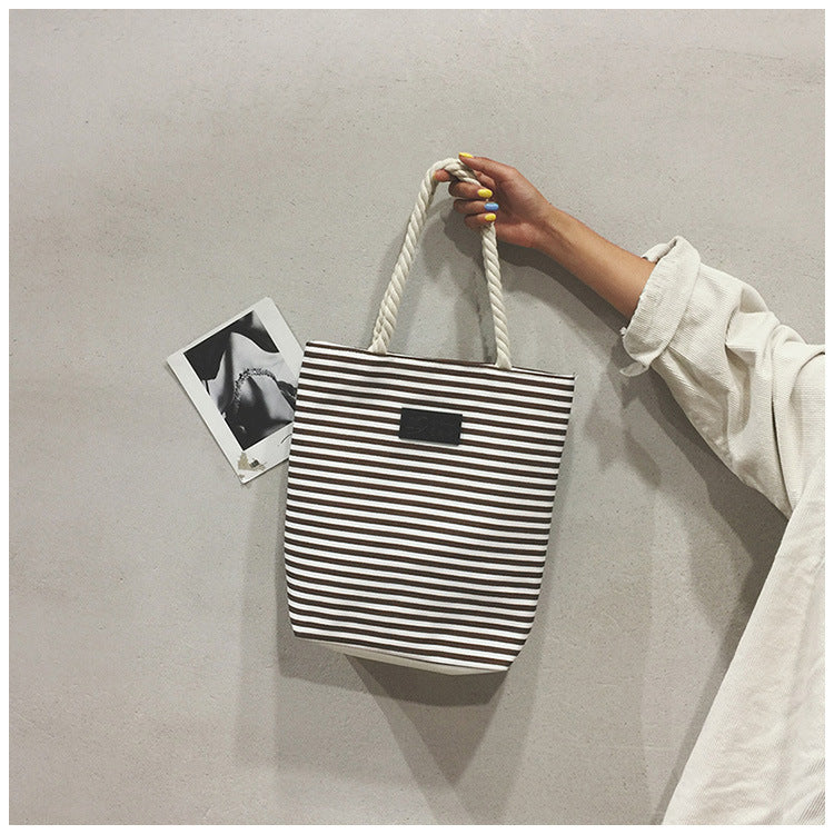 casual summer beach tote bag