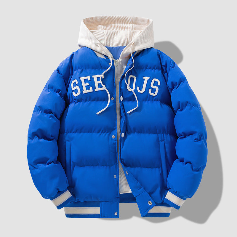 Fashion Letter Hooded Cotton C