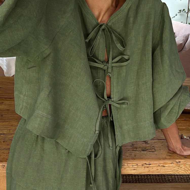 Shirt Outfit Summer Women's Skirt