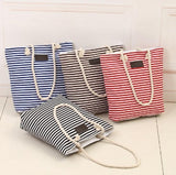 casual summer beach tote bag