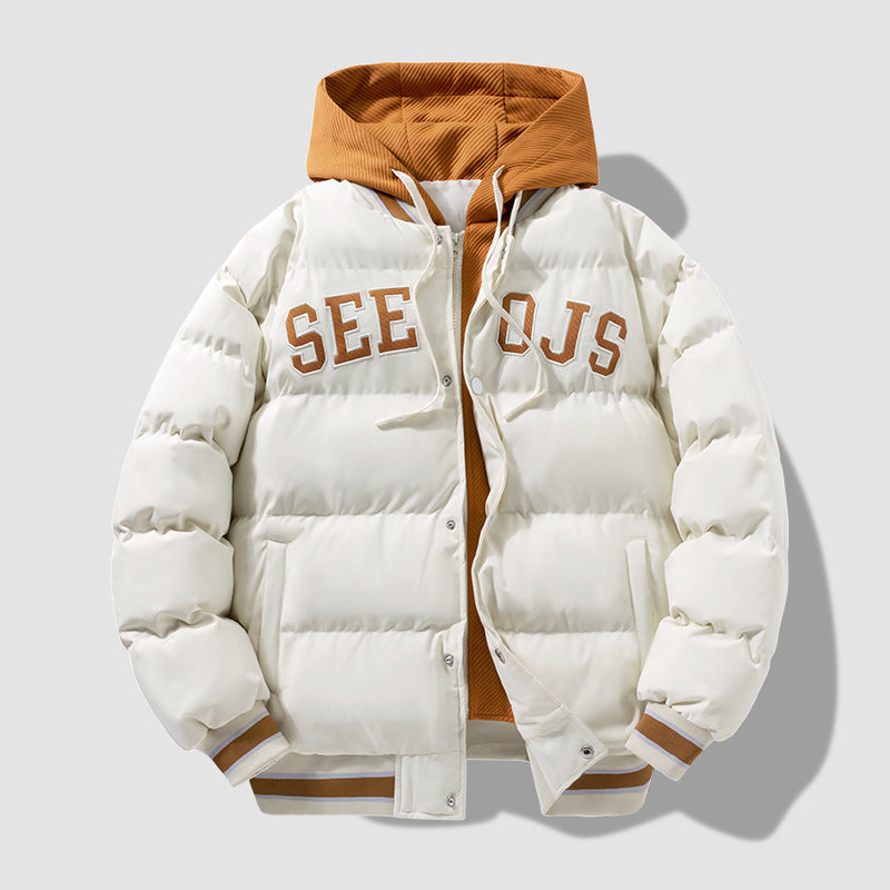 Fashion Letter Hooded Cotton C
