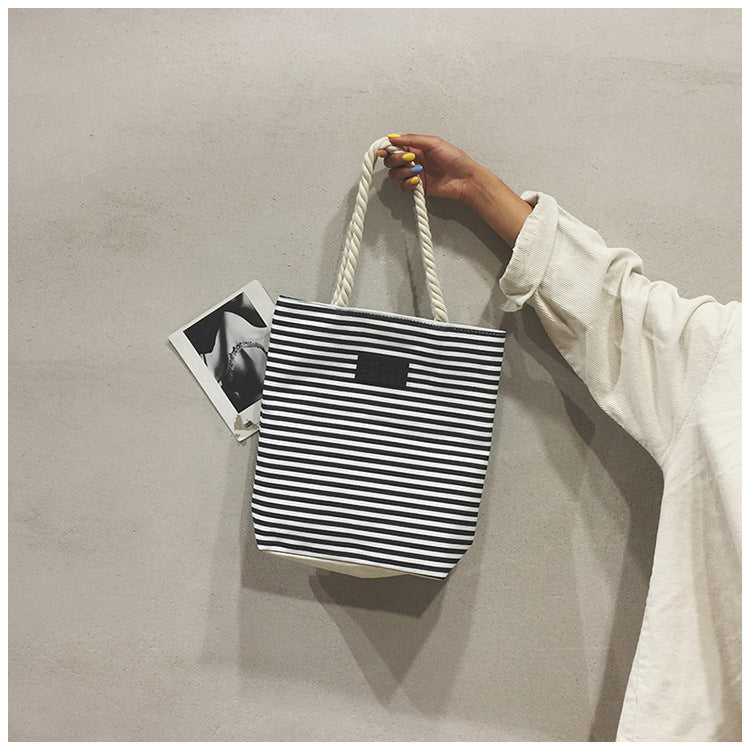 casual summer beach tote bag