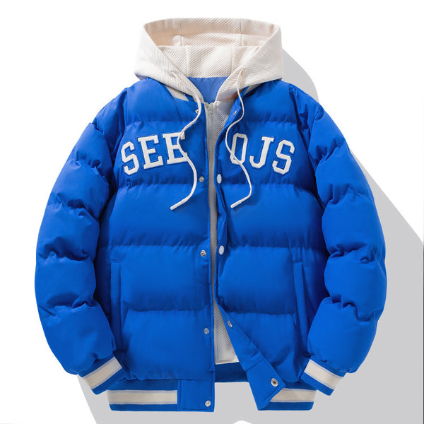 Fashion Letter Hooded Cotton C