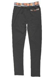 Checkered Polo and Pant Set