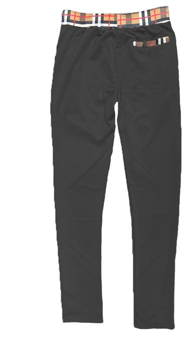 Checkered Polo and Pant Set