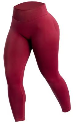 Women Waist Gym Yoga Pants High Waist Peach Buttocks Solid Color Tight Fitting Sports Leggings Yoga Exercise Pants
