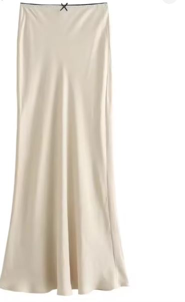 Vintage Chic Female High Waist H Line Long Skirts