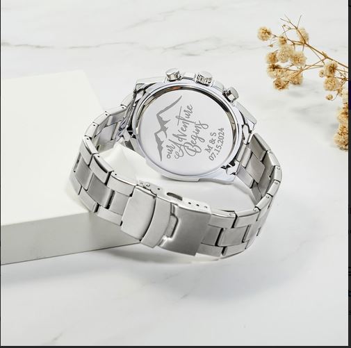 Personalized Men's Watch, Boyfriend Gift, Anniversary Gift