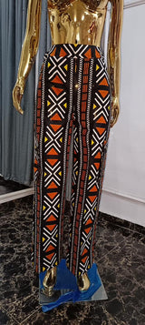 Emvorlia Ankara Cargo Trouser for women