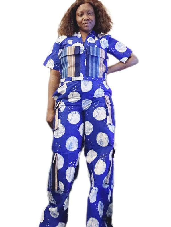 Emvorlia  African Print Crop Top