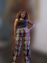 Emvorlia Ankara Cargo Trouser for women