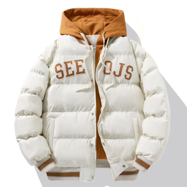 Fashion Letter Hooded Cotton C
