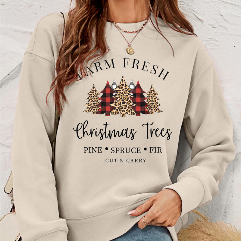 European And American Women's Clothing Pullover Christmas Sweater