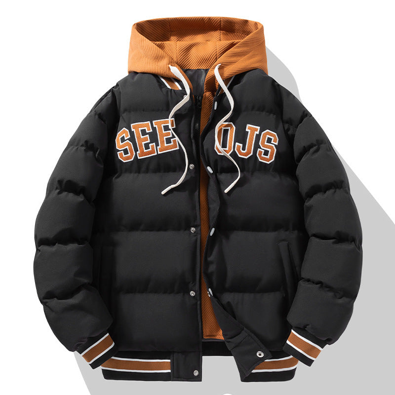 Fashion Letter Hooded Cotton C