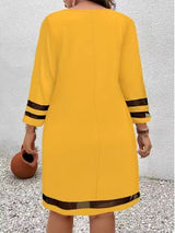 Plus Size Fashion Elegant Women Dress Loose Casual Dress Women Dress New Temperament