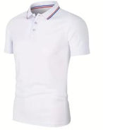 2025 Hot Sale Men's Summer Casual Breathable Comfortable Polo Shirt Men's Solid Color High Quality Short Sleeve T-Shirt