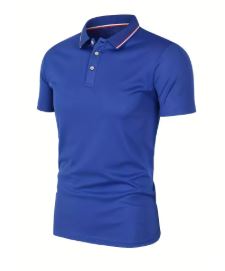 2025 Hot Sale Men's Summer Casual Breathable Comfortable Polo Shirt Men's Solid Color High Quality Short Sleeve T-Shirt