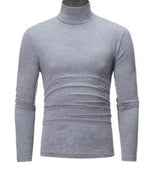 Thermal Underwear Tops Men Winter Clothes Thermal Shirt Autumn Men's Winter Tights High Neck Thin Slim Fit Long Sleeve T-shirt