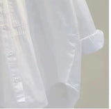 Long Sleeve White Women Shirt New Spring Casual Loose Office Blouse Lady Tops Button Simple Woman Clothes Blusas 12616