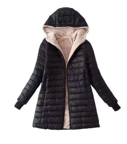 Winter Jacket Casual Wear Female Outwear S-2XL Windproof Cozy Women Woolen Coat Autumn Clothing